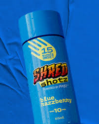 Shred Blue Razzberry Shotz 65ml Beverage