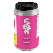 (Fetch) Cream Soda THC 355mL soda