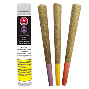 Dom Jackson Gas Mask Variety Pack 3 x 0.5g Pre-Rolls