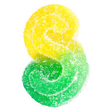 SOURZ Multipack of 10 Fully Blasted Mango Lime 1:1 CBC | THC Soft Chews