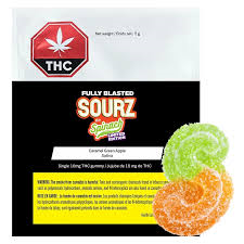 SOURZ by Spinach Fully Blasted Caramel Green Apple 1pc Gummy