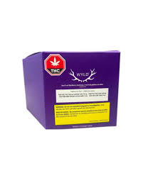 Multipack of 10, Wyld Blackberry THC 10mg THC Soft Chews