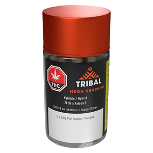 Tribal Neon Sunshine 5 x 0.5g Pre-Rolls