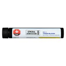 General Admission Tiger Blood Distillate Cartridge - .95g