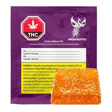 HighXotic TenTen 10mg Carribean Chill Gummies 10mg THC 8g gummy