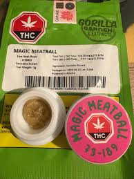 Gorilla Garden Magic Meatball 1g Live Hash Rosin