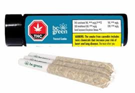 BC Green Frosted Gumbo 3 x 0.5g Pre-Rolls