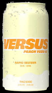 Versus Peach Yuzu 1:2 THC/CBC Rapid Seltzer 355 ml