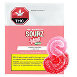 SOURZ by Spinach Fully Blasted Strawberry Watermelon 1:1 CBG | THC 1pk soft chew
