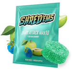 Shred'ems Shark Attack Sativa MAX10 1x4.5g THC Soft Chew