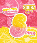 SOURZ by Spinach Fully Blasted Pink Lemonade Gummies - 10 Pack