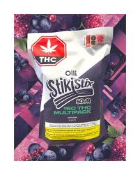StikiStix Multipack of 15 150 THC Multipack Very Berry 10g Gummies