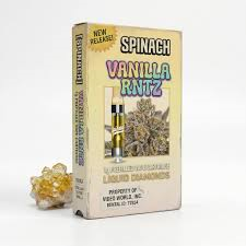Spinach Orange Vanilla Twist Liquid Diamonds 1g Prefilled Vape Cartridge